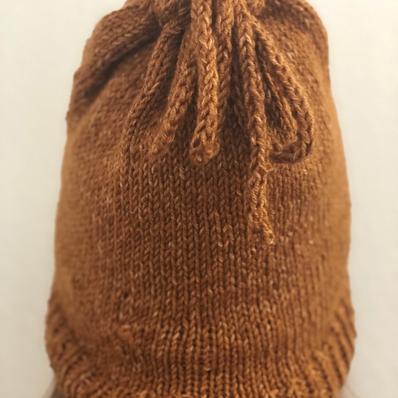 Hand Knits 2 Love Beanie Hat Cap Reversible Soft main image 4